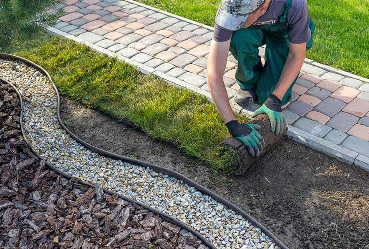 Création d'espace vert près de Valenciennes 